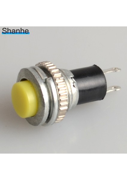 Adet Anlık 0.5A 250VAC Uzaktan Kumanda Basmalı Düğme Anahtarları 10MM Kendi Kendine Dönen Anahtarlar (Yurt Dışından)