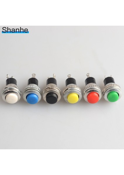 Adet Anlık 0.5A 250VAC Uzaktan Kumanda Basmalı Düğme Anahtarları 10MM Kendi Kendine Dönen Anahtarlar (Yurt Dışından) fırsatları