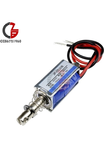 JF-0530B Itme ve Çekme Tipi Lineer Solenoid Elektromıknatıs Açık Çerçeve Tutma Kuvveti Dc 6V 12V 24V 5n Seyahat 10MM Küçük Indükleme Anahtarı (Yurt Dışından) fiyatları