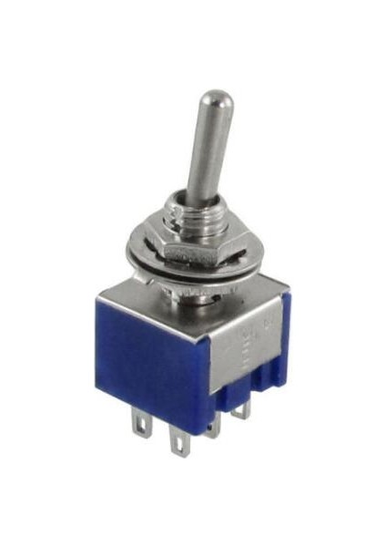 MTS-203 5 Adet 3 Pozisyon 2P2T Dpdt On-Off-On Minyatür Mini Geçiş Anahtarı Lw Sl (Yurt Dışından)