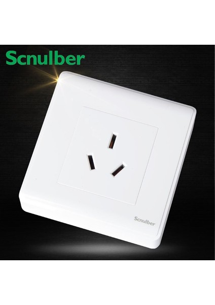 Klima Su Isıtıcı Beyaz 86MM Sur Monteli 16A 220V Priz Çıkışı Duvar Anahtarı (Yurt Dışından) fiyatları