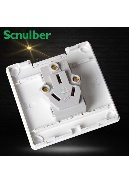 Klima Su Isıtıcı Beyaz 86MM Sur Monteli 16A 220V Priz Çıkışı Duvar Anahtarı (Yurt Dışından) modelleri