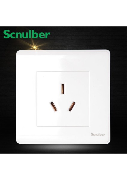 Klima Su Isıtıcı Beyaz 86MM Sur Monteli 16A 220V Priz Çıkışı Duvar Anahtarı (Yurt Dışından) fırsatları