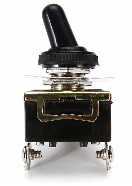 Dayanıklı Minyatür Spst Geçiş Anahtarı 12 V Küçük Ağır Hizmet Açık Kapalı Geçiş Anahtarı Anahtarlama Devresi Için Su Geçirmez Kapaklı (Yurt Dışından)