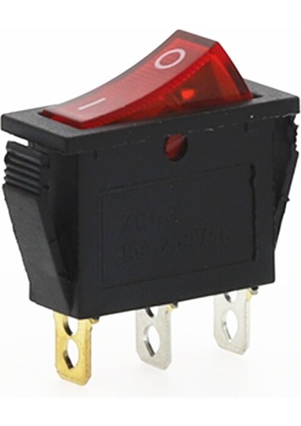 4 Adet Kcd3 Rocker Anahtarı On-Off 2 Pozisyon 3 Pinli Elektrik Ekipmanı Işık Güç Anahtarı 16A 250VAC/ 20A 125VAC (Yurt Dışından) fiyatları