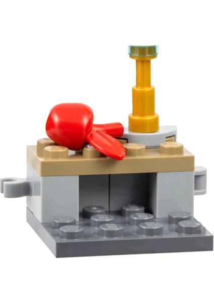 Marvel Mikro Yapılar (Day 19) - Table With Lamp And Apple Mini Model