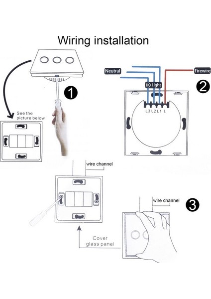 Ab/abd Standart Dokunmatik Ekran Anahtarı 1/2/3 Gang 1 Yollu Beyaz/siyah/altın Duvar Lambası Dokunmatik Anahtarı Kristal Cam Anahtar Paneli (Yurt Dışından) indirimleri