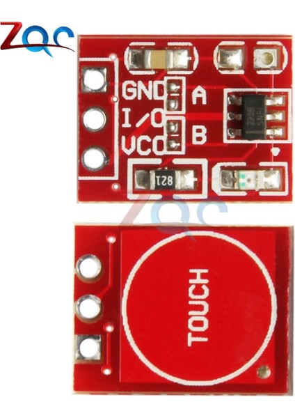 Adet TTP223 Dokunmatik Anahtar Anahtar Modülü Dokunmatik Düğme Kapasitif Anahtarlar Kendinden Kilitlemeli/kilitlemesiz Jog 2.5-5.5V (Yurt Dışından)