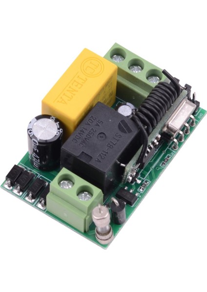 Akıllı Ev 220 V Tavan Lambası Işık LED Ampul Uzaktan Kumanda Anahtarı Kablosuz Duvar Paneli Giriş Çıkış Mini Rf Alıcı (Yurt Dışından) modelleri