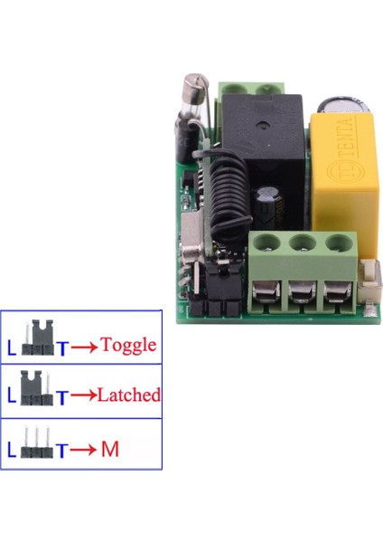 Akıllı Ev 220 V Tavan Lambası Işık LED Ampul Uzaktan Kumanda Anahtarı Kablosuz Duvar Paneli Giriş Çıkış Mini Rf Alıcı (Yurt Dışından) fırsatları