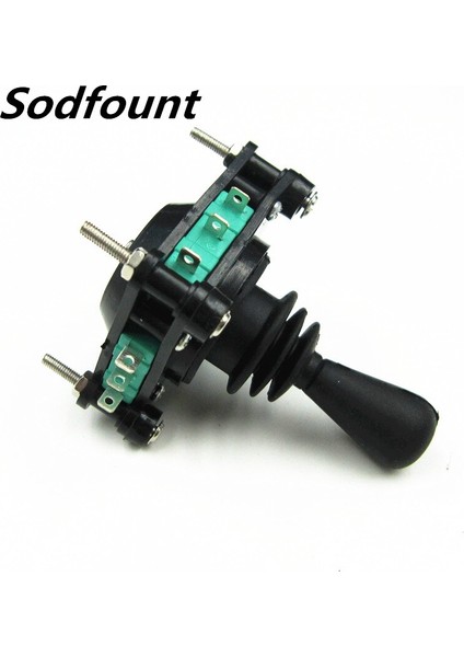 Ac 240V 5A 4no 4nc Anlık 2.5mm Sabitleme Konu Joystick Anahtarı Siyah 360 Derece 4no 4nc Joystick Anahtarı Ac 240V 5AMP (Yurt Dışından)