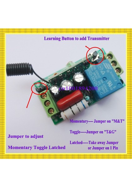 Akıllı Ev Işık Lambası LED Şeritler Kablosuz Röle Uzaktan Kumandalı Anahtar + Duvar Paneli Uzaktan Yapışkan Uzaktan Tx No Com Nc Rx (Yurt Dışından) modelleri