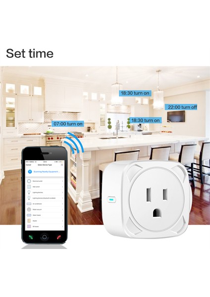 [hazır Stok] 16A Elektrifikasyon Istatistikleri Tuya Akıllı Soket Wifi Amerikan Standart Soket Ses Kontrolü Wifi Akıllı Soket (Yurt Dışından) fiyatları