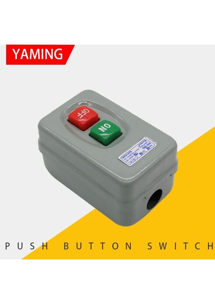 P142 Kh Serisi Açma-Kapama 3p 30A/250V 20A/380V Transfer Basmalı Düğme Anahtarı Kontrol Kutusu Elektrik Motor Çalıştırma Anahtarı KH-305 (Yurt Dışından)