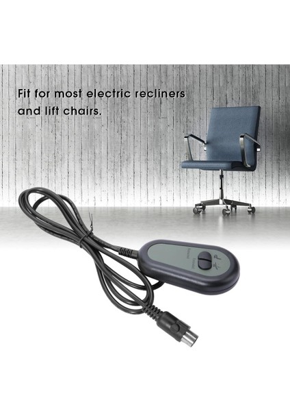 Elektrikli Dokunmatik Anahtar Recliner Sandalye Kanepe 2 Düğme Uzaktan Kumanda El Anahtarı Denetleyici Recliner Anahtarı (Yurt Dışından)