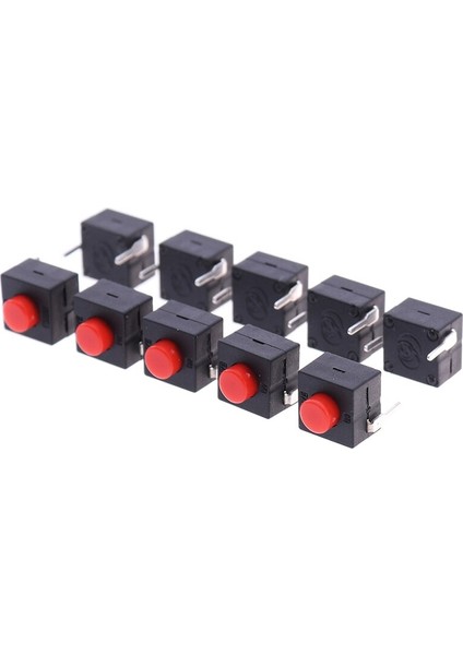 5 Adet Küçük Kendinden Kilitli Küçük Kendinden Kilitli 8*8*8.4 2 Ayaklı 2 Ayaklı Kilit Işık Dokunmatik Anahtarı Düğmesi (Yurt Dışından) modelleri