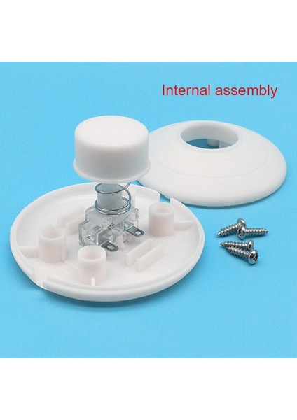 Ayak Anahtarı Iniş Açma/kapama Yarım Yol Sıfırlama Düğmesi LED Lamba B99 Için Pedal Anahtarı (Yurt Dışından)
