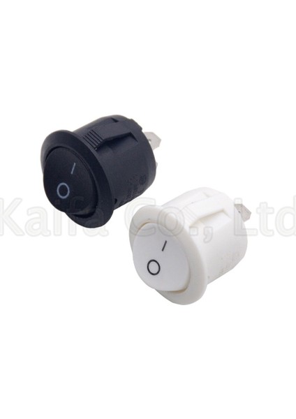 Adet Spdt Küçük Rocker Anahtarları Siyah Mini Siyah Beyaz 2 Pin On-Off Rocker Anahtarı Kcd1 (Yurt Dışından) modelleri