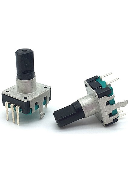 Adet/grup 360 Derece Döner Kodlayıcı EC12 RE12 Ses Kodlayıcı Kodlama 5pin 24 Pozisyon Basmalı Düğme Anahtarı Kolu Uzunluğu 15 mm (Yurt Dışından)