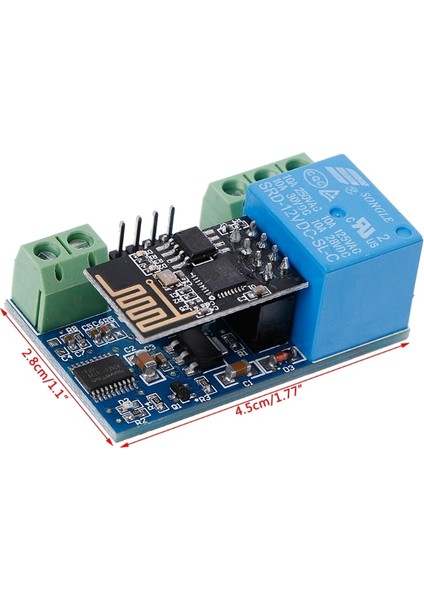 Dc 12V ESP8266 2bit Wıfı Röle Modülü Iot Akıllı Ev Mobil App Uzaktan Kumanda Anahtarı (Yurt Dışından) indirimleri