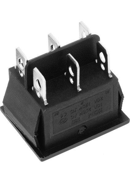 Mayitr 1 Adet 6 Pin 3 Pozisyonlu Vinç Tekne On-Off-On Anlık Rocker Anahtarı Dpdt 16A 250 V Siyah 32*31*25MM (Yurt Dışından) indirimleri