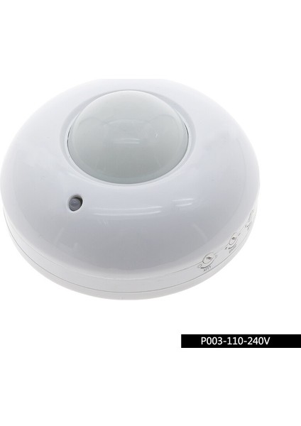 Pır Kızılötesi Hareket Sensörü Anahtarı DC9V-24V / AC110-240V Otomatik Açma Kapama Akıllı Işık Anahtarları (Yurt Dışından)