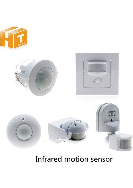 Pır Kızılötesi Hareket Sensörü Anahtarı DC9V-24V / AC110-240V Otomatik Açma Kapama Akıllı Işık Anahtarları (Yurt Dışından) fiyatları