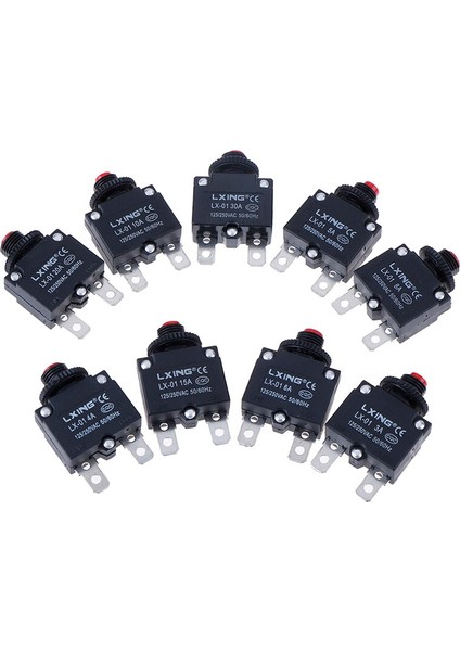 Devre Kesici Aşırı Yük Koruyucu Anahtar Sigorta 3A 4A 5A 6A 8A 10A 15A 20A 30A (Yurt Dışından) fırsatları