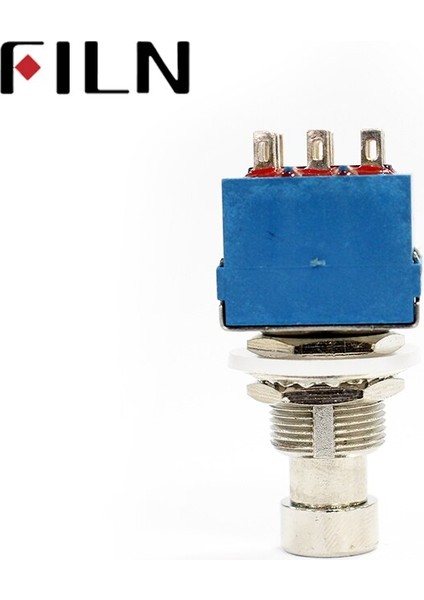Pin Gitar Efektleri Pedal Kutusu Stomp Ayak Mandallama 3pdt Anahtarı Gerçek Bypass (Yurt Dışından) indirimleri