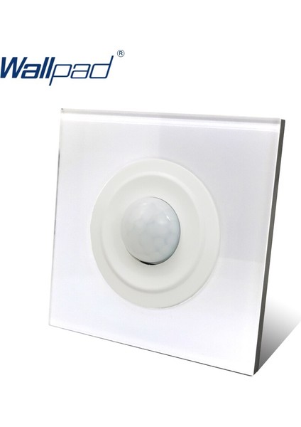 Wallpad 2019 Yeni Varış Hareket Sensörü Anahtarı Duvar Işık Anahtarı Kristal Cam Panel 220 V 100 W (Yurt Dışından) modelleri