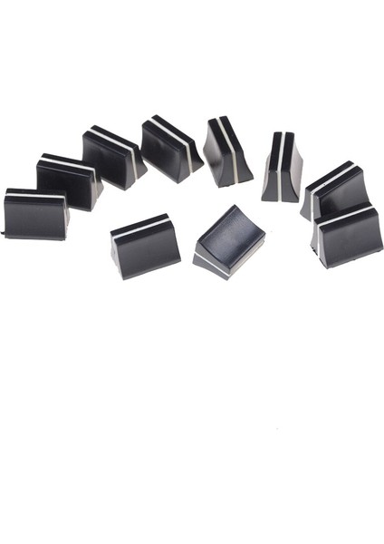 Yeni 10 Adet Yeni Satış Siyah Slayt Potansiyometre Mikser Fader Topuzu 19MMLX12MMW 4mm Mil Wf Anahtarı Kapağı (Yurt Dışından) fiyatları