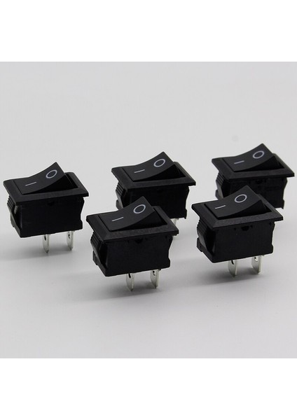 5 Adet KCD11-101 3A / 250 V Siyah 10*15MM Spst 2pın GIRIŞ/G130 Tekne Araba Gösterge Paneli Rocker Anahtarı Rv Atv Ev (Yurt Dışından) modelleri