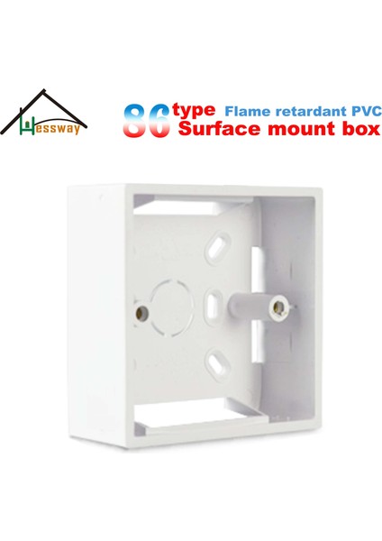 Duvara Monte Kutulu Yüksek Mukavemetli Duvara Montaj Kutusu 86 Tipi (Yurt Dışından)