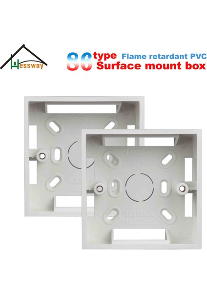 Duvara Monte Kutulu Yüksek Mukavemetli Duvara Montaj Kutusu 86 Tipi (Yurt Dışından) fiyatları