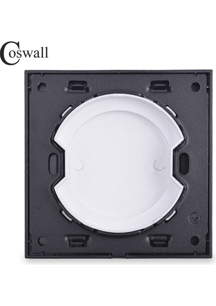 Coswall Lüks Duvar Boş Panel Sadece Dekorasyon Için Knight Siyah Alüminyum Fırçalanmış Metal Panel R12 Serisi (Yurt Dışından) modelleri