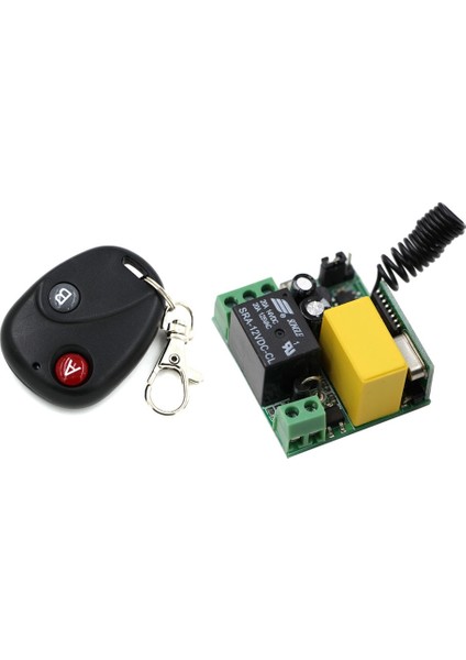 Yeni AC220V 1 Ch Kablosuz Uzaktan Kumanda Aydınlatma Anahtarı 10A Röle Mini Alıcı ve Işıklar ve Windows Için 2 Tuşlu Uzaktan Kumanda (Yurt Dışından)
