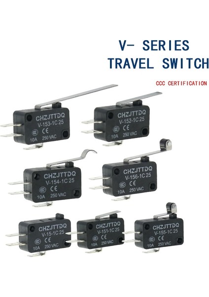 Anlık Limit Anahtarı Chzjttdq V-15.V-151.V-152.V-153.V-154.V-155.V-156.-1C 25 Hareket Anahtarı Limit Anahtarı Gümüş Kontak (Yurt Dışından) fiyatları
