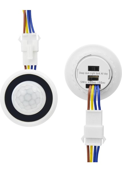 Pır Sensör Anahtarı Hareket Ir Kızılötesi Indüksiyon Lamba Anahtarı 220V 110V LED Işık Floresan Ampul Downlight (Yurt Dışından)