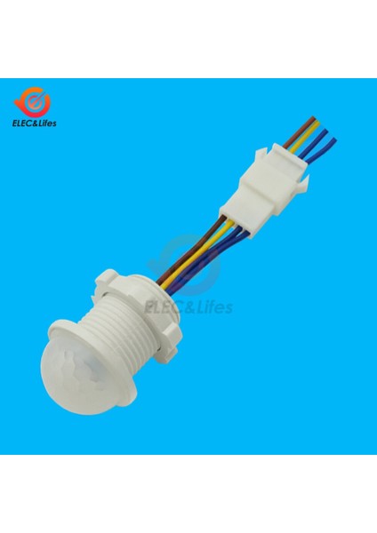Ac 220V Kızılötesi Pır Probu LED Vücut Hareket Sensörü Kızılötesi Indüksiyon Anahtarı Otomatik LED Işık Lamba Kontrol Kontrol Anahtarı (Yurt Dışından)