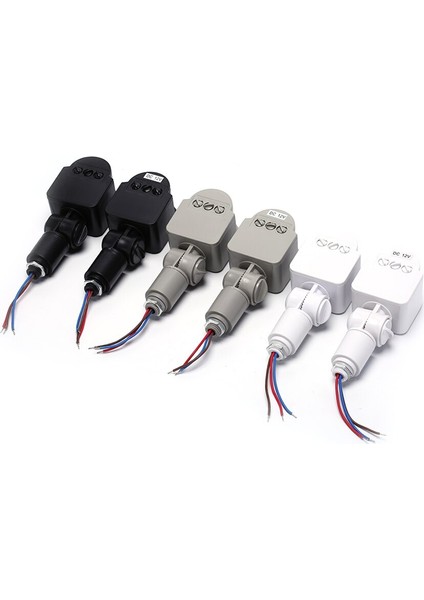 Hareket Sensörlü Işık Anahtarı Dış Mekan LED Güvenlik Kızılötesi Pır Hareket Sensörü Duvar Işığı Lambası Anahtarı 220 V/12 V (Yurt Dışından)
