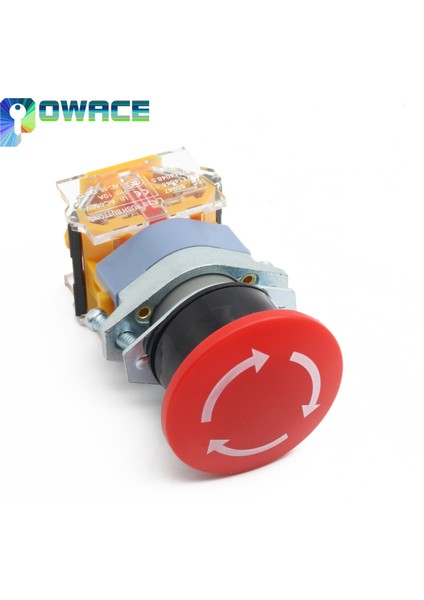 6 Adet Kırmızı Burcu Acil E-Stop Basmalı Düğme Anahtarı 22MM 1 No 1 Nc Cnc Son Durdurma Sınırlı Anahtarı (Yurt Dışından) indirimleri