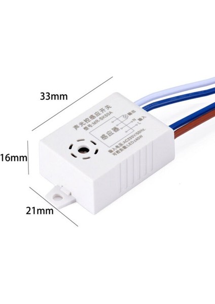 Yeni 220 V Modülü Otomatik Açma Kapama Akıllı Ses Ses Sensörü Işık Anahtarı LED Downlight Tavan Lambaları Panel Işıkları (Yurt Dışından) modelleri
