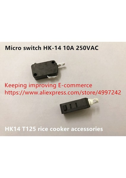 Orijinal Yeni 100% Anahtarı Hk-14 10A 250VAC T125 Pirinç Ocak Aksesuarları (Yurt Dışından) fiyatları