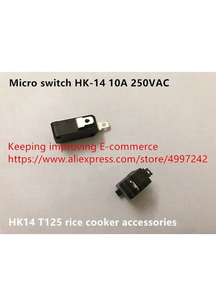 Orijinal Yeni 100% Anahtarı Hk-14 10A 250VAC T125 Pirinç Ocak Aksesuarları (Yurt Dışından) modelleri