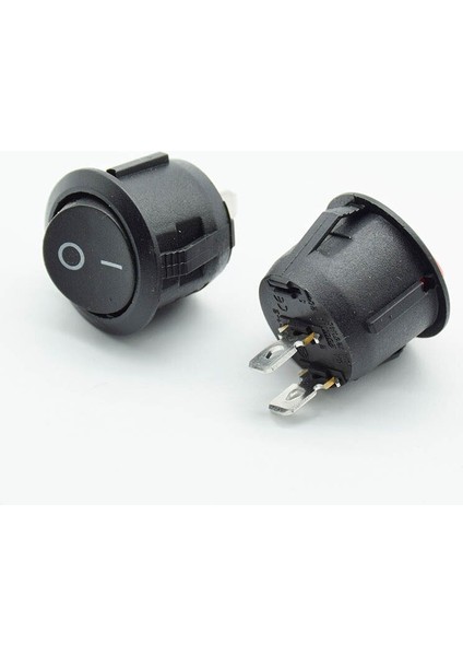 5 Adet 22MM Çap Küçük Tekne Rocker Anahtarları Mini Siyah Beyaz Kırmızı 2 Pin On-Off Rocker Anahtarı Su Geçirmez (Yurt Dışından) modelleri