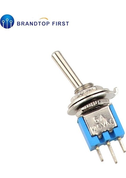 Küçük 5mm 3pin On-On Rocker Anahtarı Geçiş Anahtarı 6A 125VAC (Yurt Dışından)