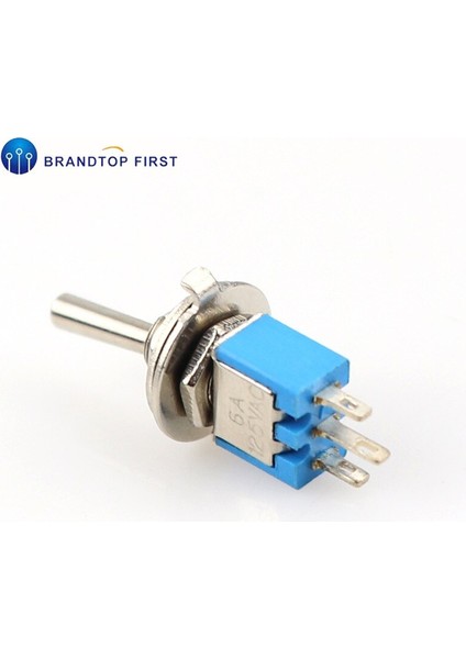 Küçük 5mm 3pin On-On Rocker Anahtarı Geçiş Anahtarı 6A 125VAC (Yurt Dışından) fırsatları