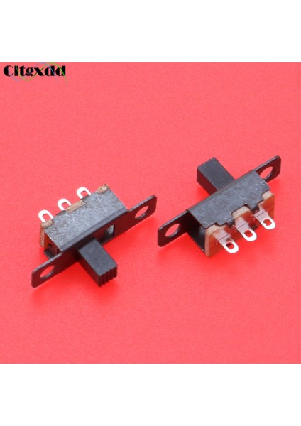 Cltgxdd 1 Adet Geçiş Anahtarı SS12F15G5 Dikey 3 Pin 2 Pozisyon 1P2T Sabit Delikli Kesici On-Off Slayt Anahtarı Montajı (Yurt Dışından)