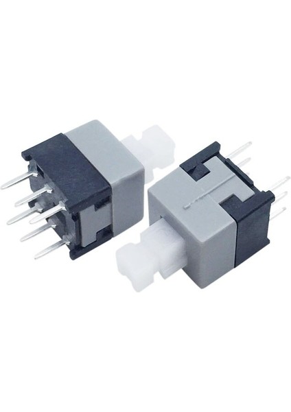 8.5*8.5 mm Kendinden Kilitleme Anahtarı Kare 3.3x3.3 Çift Sıralı 6 Ayak 3x3 Birbirine Kilitleme Konsol Düğmesi Anahtarları (Yurt Dışından) modelleri