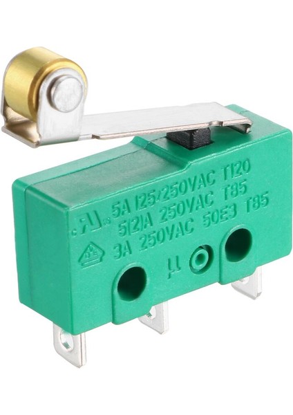 Uxcell 3 Adet Kw4-3z-3 Limit Anahtarı Spdt No Nc 3 Terminalleri Anlık Menteşe Silindir Kolu Yeşil (Yurt Dışından) modelleri
